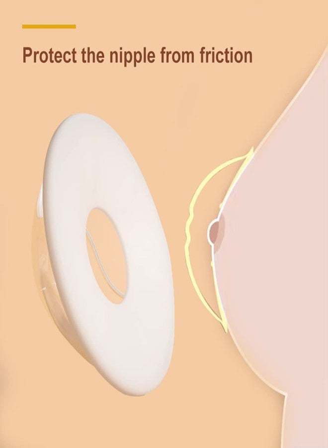 Yinhing Breast Pump, 2Pcs Wearable Silicone Breast Pump, Colostrum Collector, Wearable Breastfeeding Pump, Hand Pump Breastmilk, Breastfeeding Essentials - Image 3
